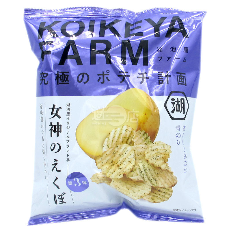 高知屋FARM 究極のポテトチップスプラン 焼きトビウオ青のり風味ポテト