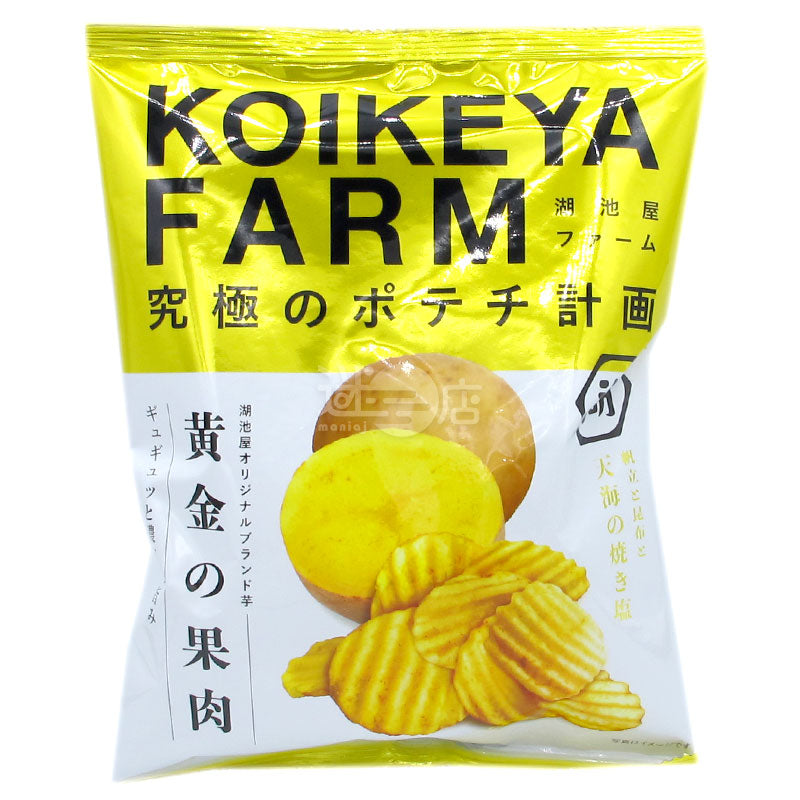 湖池屋FARM究極薯片計劃 帆立昆布天海烤鹽味薯片