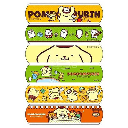 CUTE AID 布甸狗 日本製急救膠布6款 18片裝