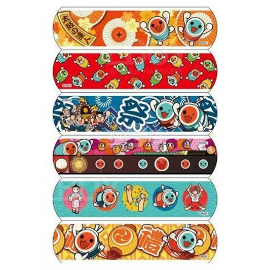 CUTE AID 太鼓之達人 日本製急救膠布6款 18片裝