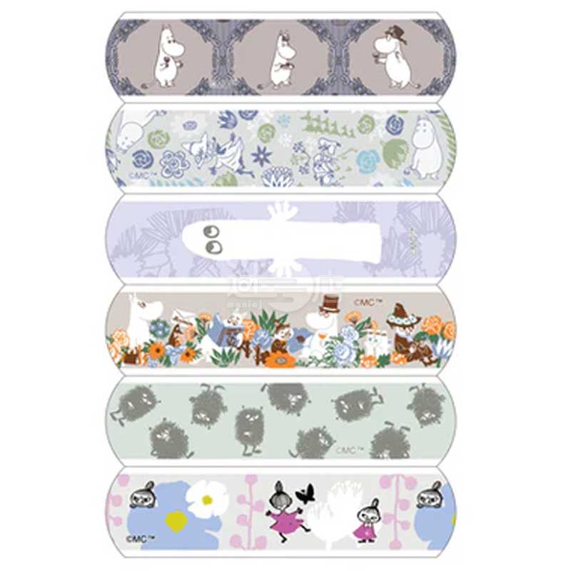CUTE AID MOOMIN姆明 日本製急救膠布6款 18片裝