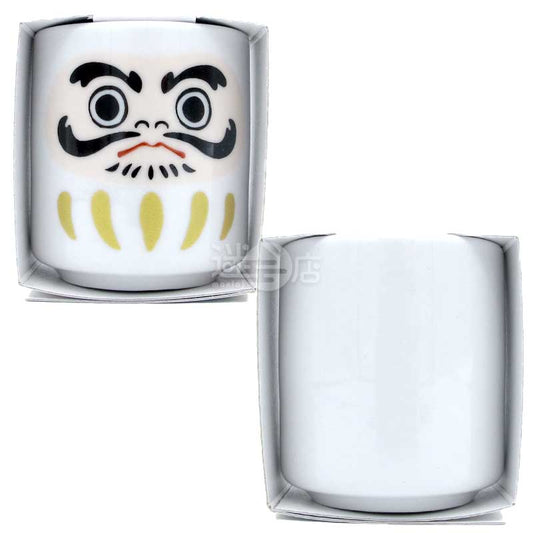 和風可愛小酒杯吉祥植物栽培套裝 白色達磨 五色辣椒(裝飾用)