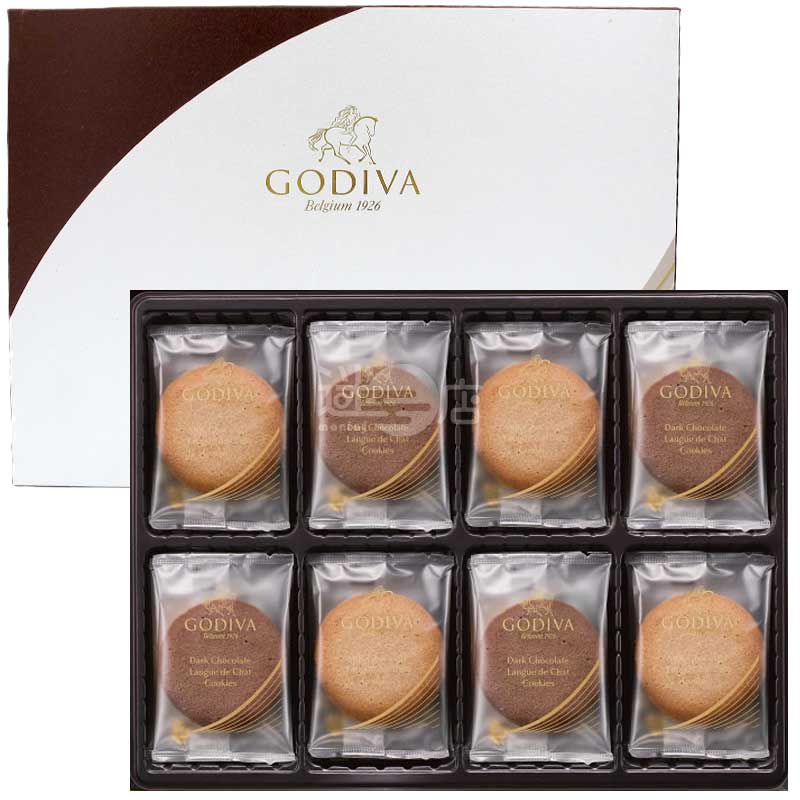 GODIVA 朱古力夾心貓舌曲奇禮盒 30塊裝