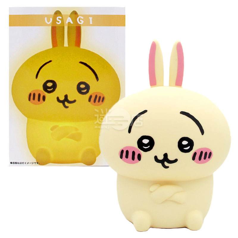 Chiikawa 吉伊卡哇 USB充電柔軟矽膠LED座枱燈 (Usagi 兔兔)