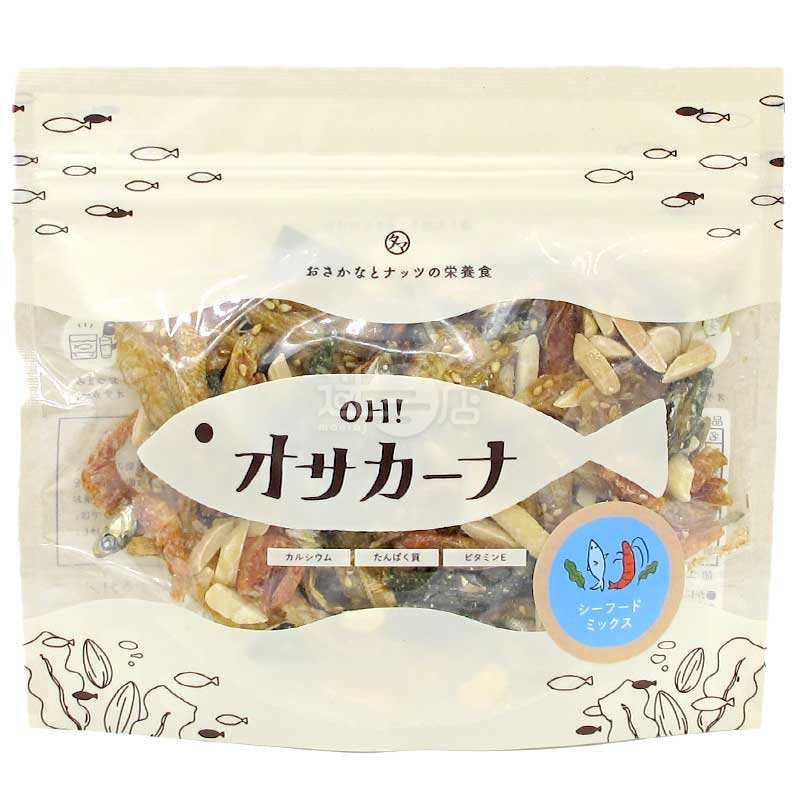 OH!Osakana 補鈣營養小食 杏仁蝦乾小魚乾