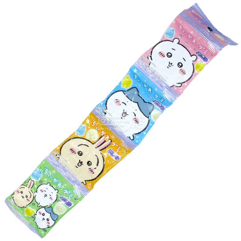 Chiikawa吉伊卡哇 可愛造型葡萄味果汁軟糖 4包裝