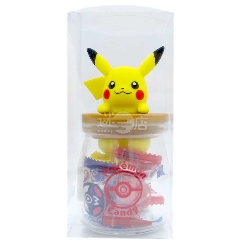 Pokemon寶可夢 比卡超可愛造型糖果瓶 連糖果