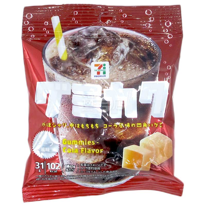 便利店限定 方形可樂味軟糖