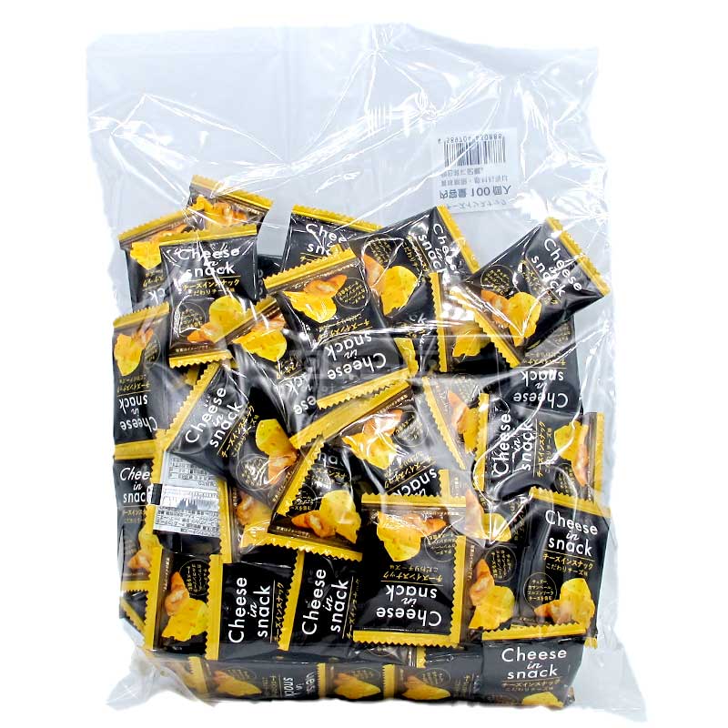 Cheese in Snack: Premium Triple Cheese Flavor Snacks - Large