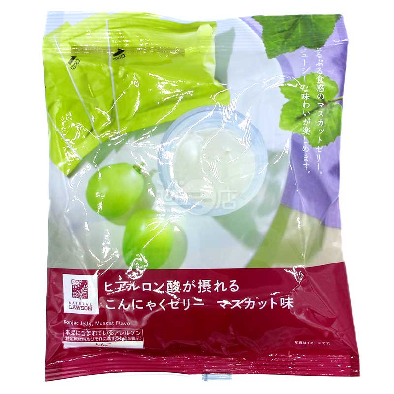 便利店限定 透明質酸麝香葡萄果汁蒟蒻啫喱