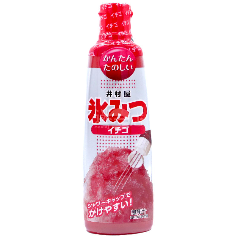 井村屋 簡單方便刨冰糖漿