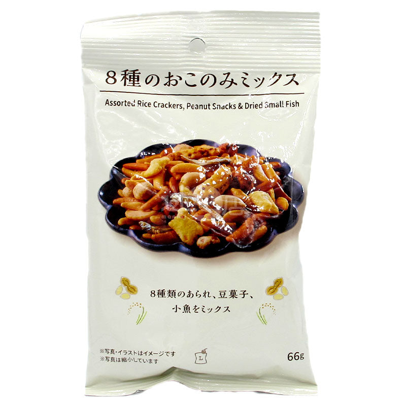 雜錦米果花生小魚乾8款