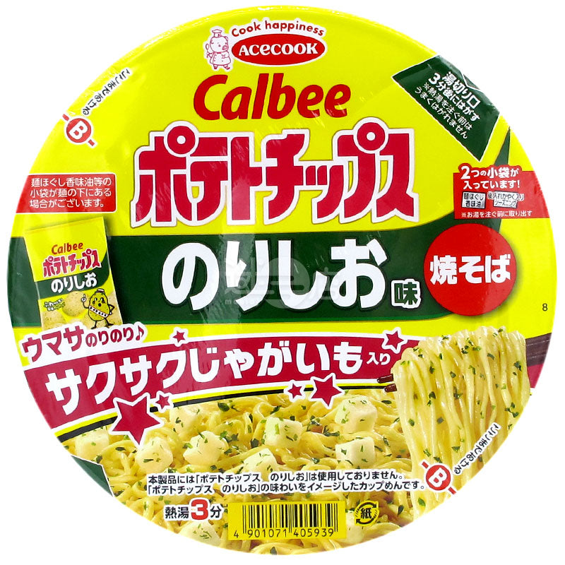 卡樂B紫菜鹽薯片味撈麵