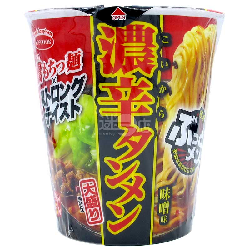 濃辛湯粗麵 味噌味 大盛