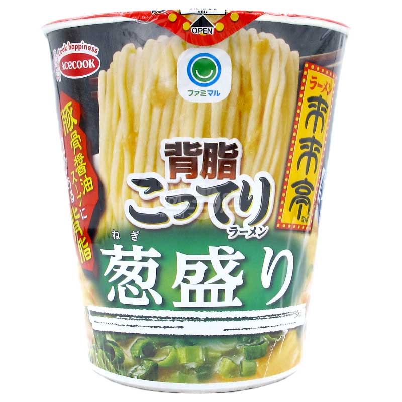 便利店限定 來來亭 多蔥豚骨醬油濃厚背脂拉麵