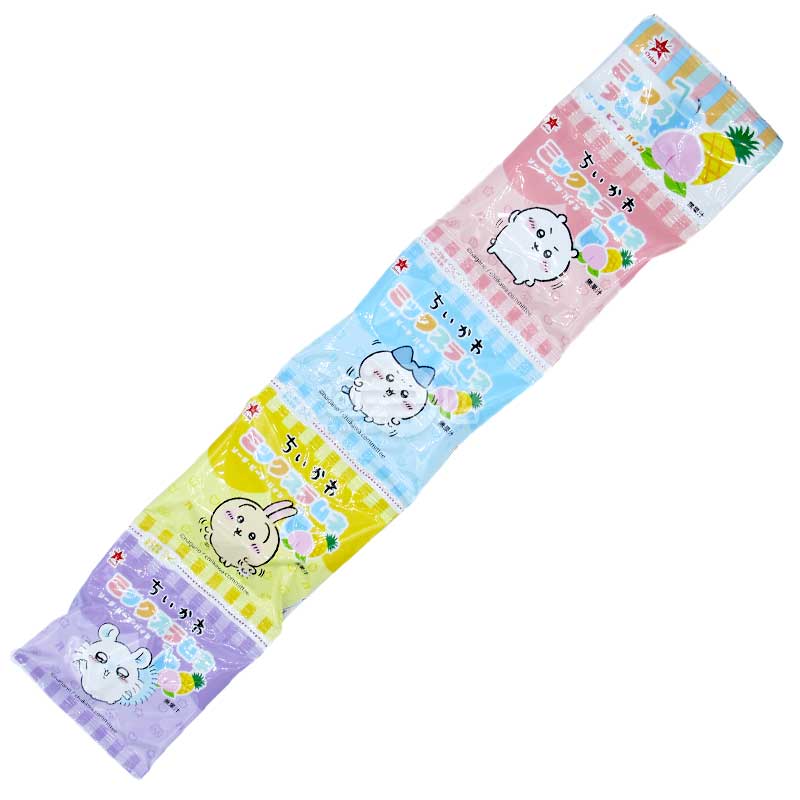 Chiikawa吉伊卡哇 雜錦波子汽水糖 梳打&桃&菠蘿味