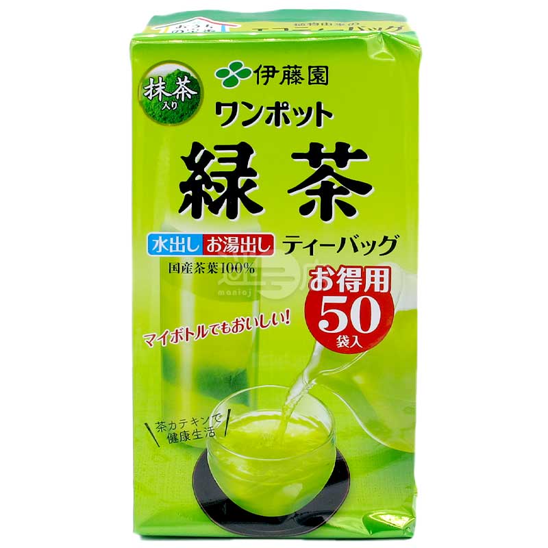 伊藤園 ONE POT 日本抹茶綠茶環保茶包