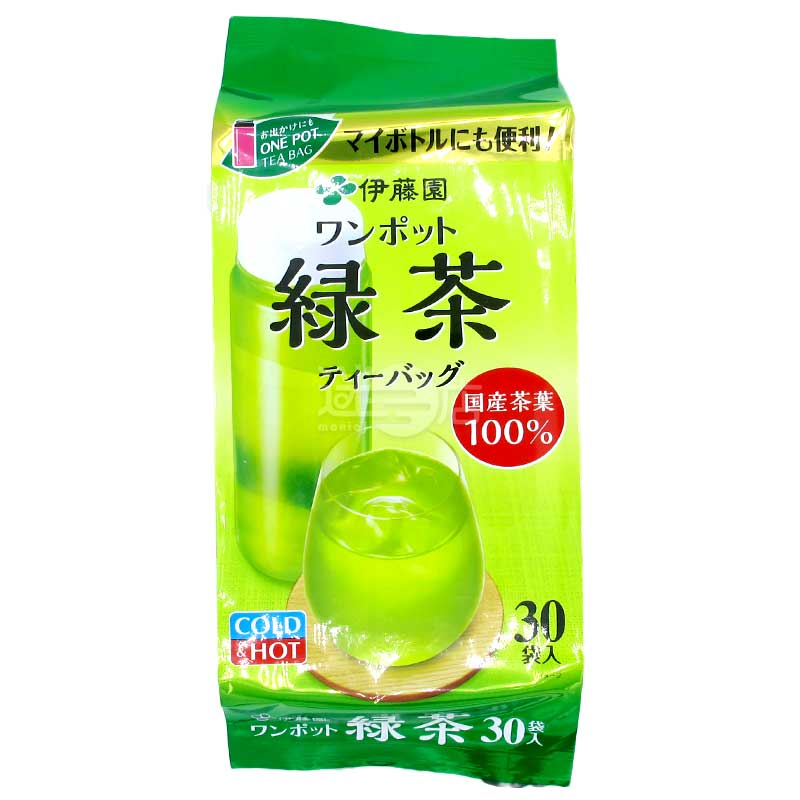 伊藤園 ONE POT 日本抹茶綠茶環保茶包