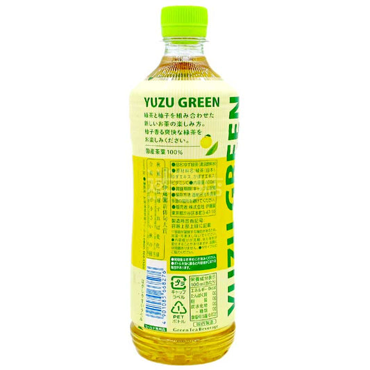 YUZU GREEN 抹茶600mlペットボトル入り