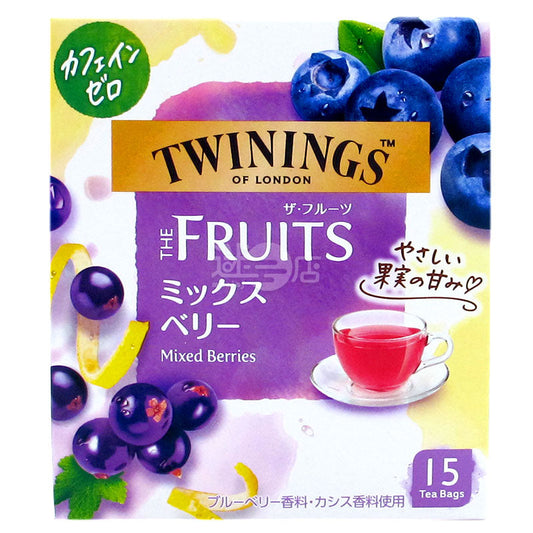 TWININGS The Fruits 無咖啡因水果茶包 雜莓
