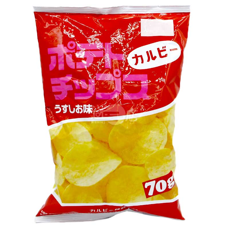 便利店限定 復刻版包裝淡鹽味薯片