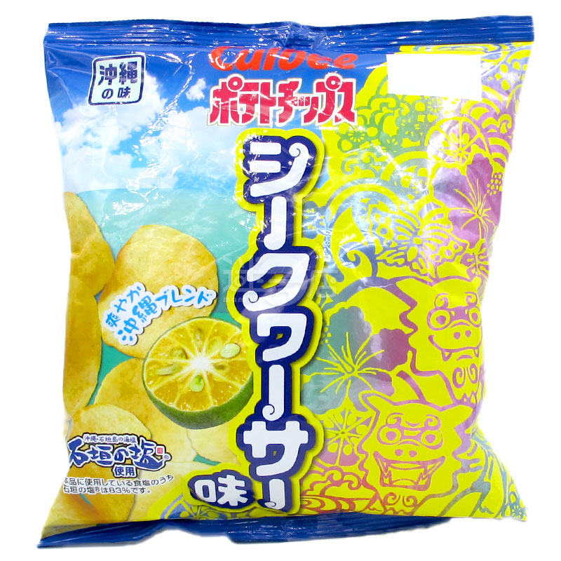 沖縄の味 石垣海塩ライムポテトチップス
