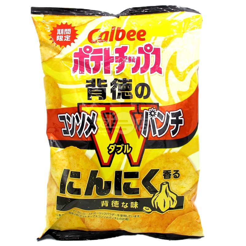 便利店限定 背德之雙重清湯香蒜味薯片