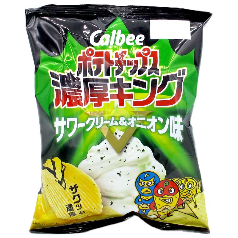 濃厚KING 酸忌廉&洋蔥味厚切波浪薯片