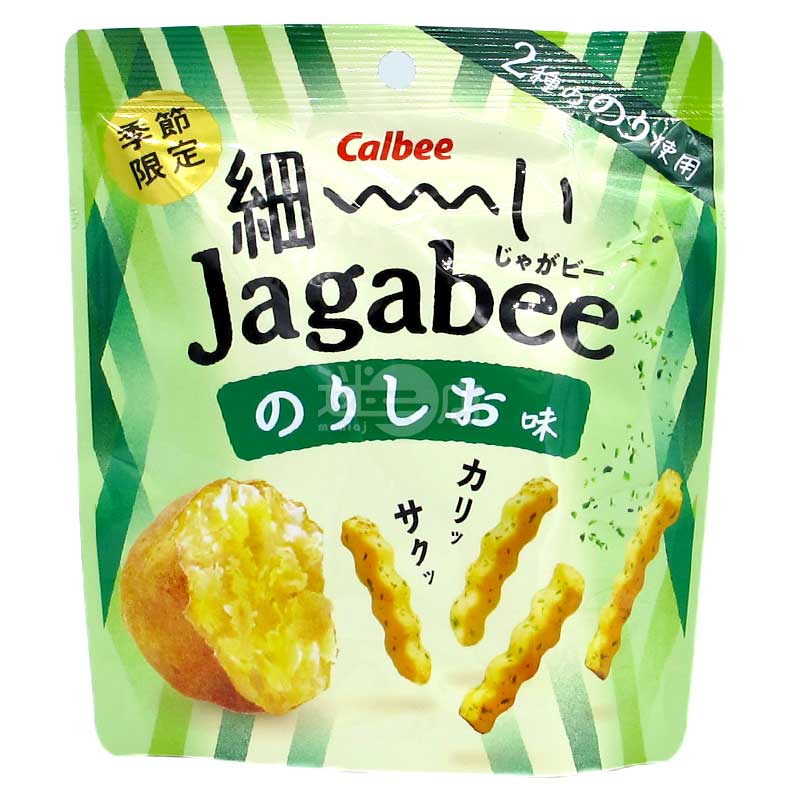 季節限定 Jagabee 兩種紫菜鹽味波浪幼薯條