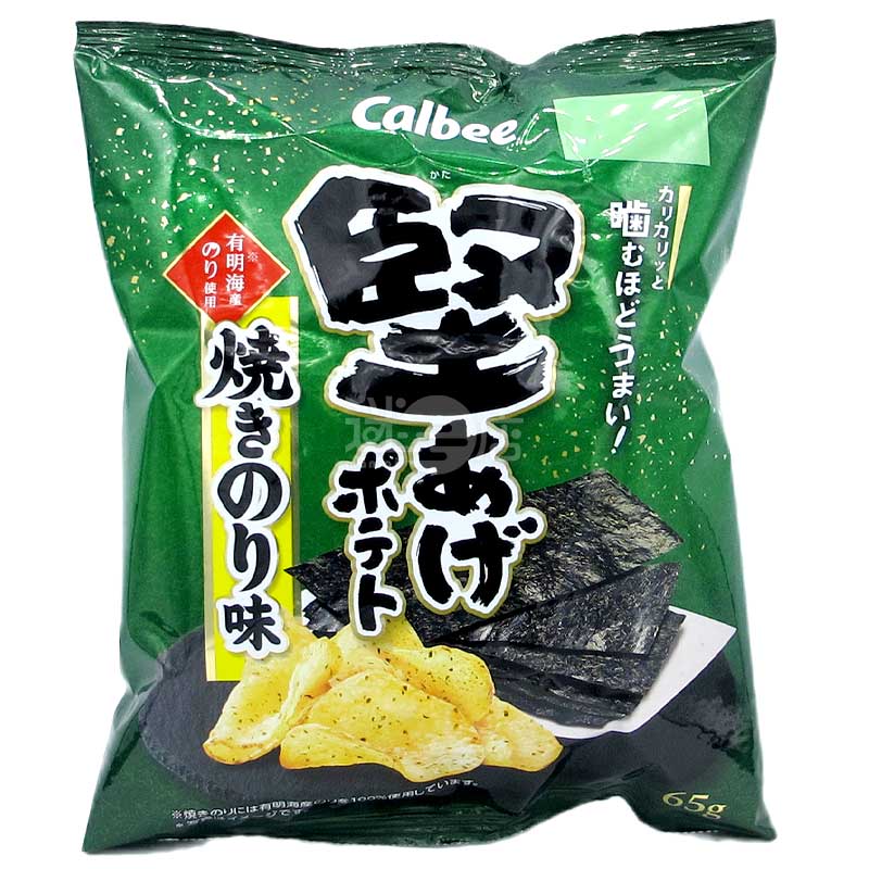 烤有明海產紫菜味硬薯片