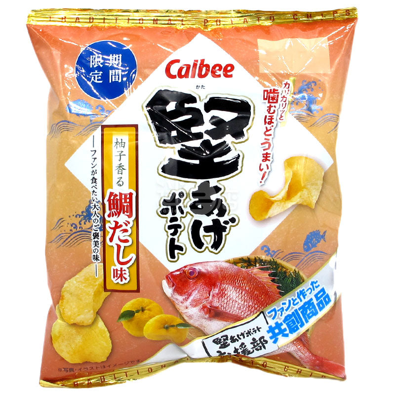 柚子香鯛魚高湯味硬薯片