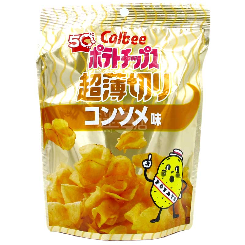 濃郁清湯味超薄切薯片