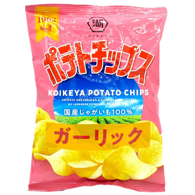 日本薯仔100% 濃厚大蒜味薯片