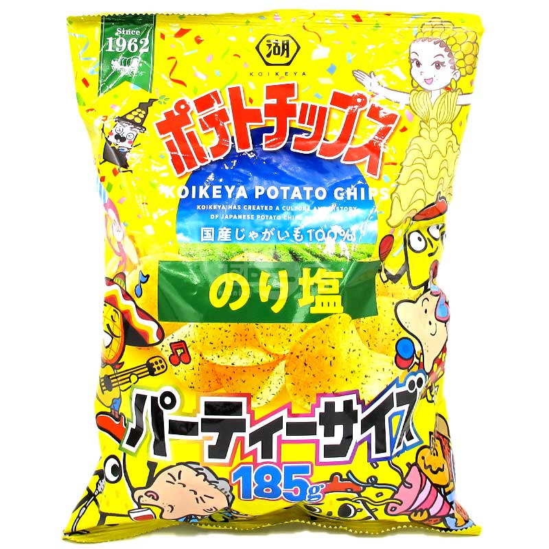 日本薯仔100% 紫菜鹽味薯片 派對大包裝