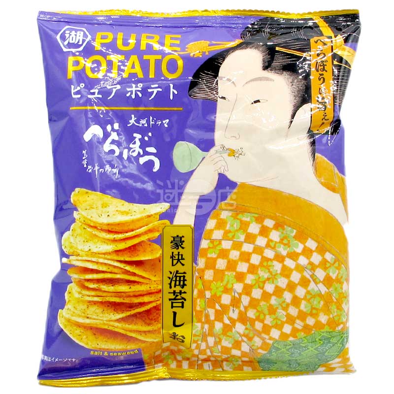 大河劇豪快紫菜鹽味薯片