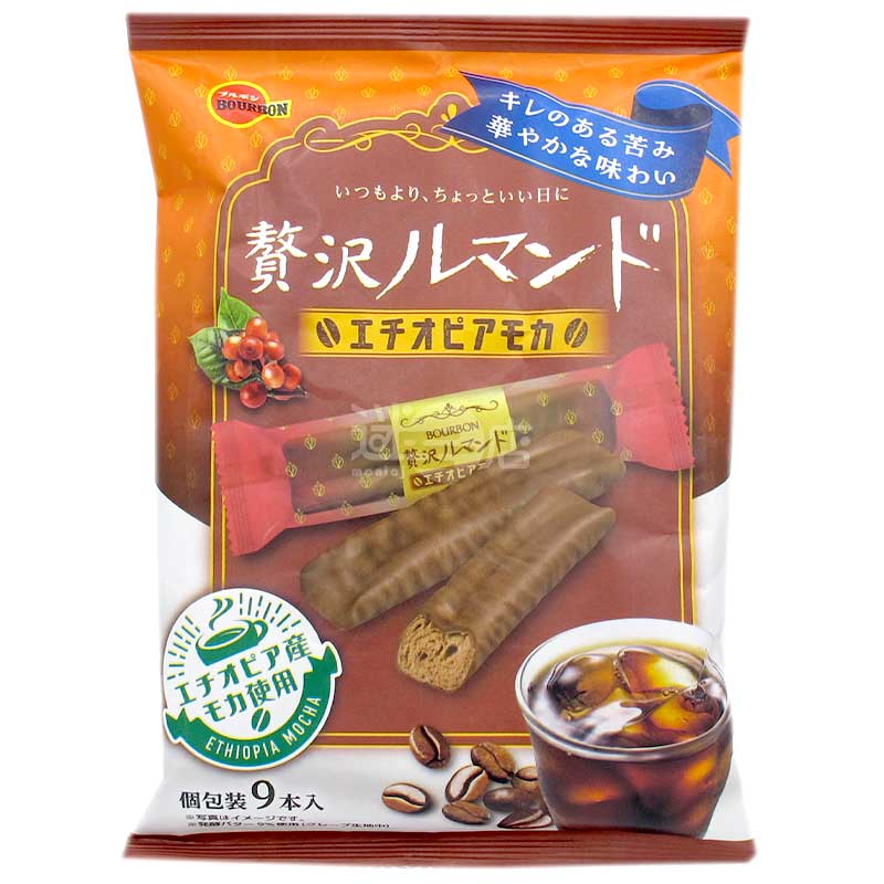 豪華Lumonde 埃塞俄比亞摩卡朱古力曲奇脆卷