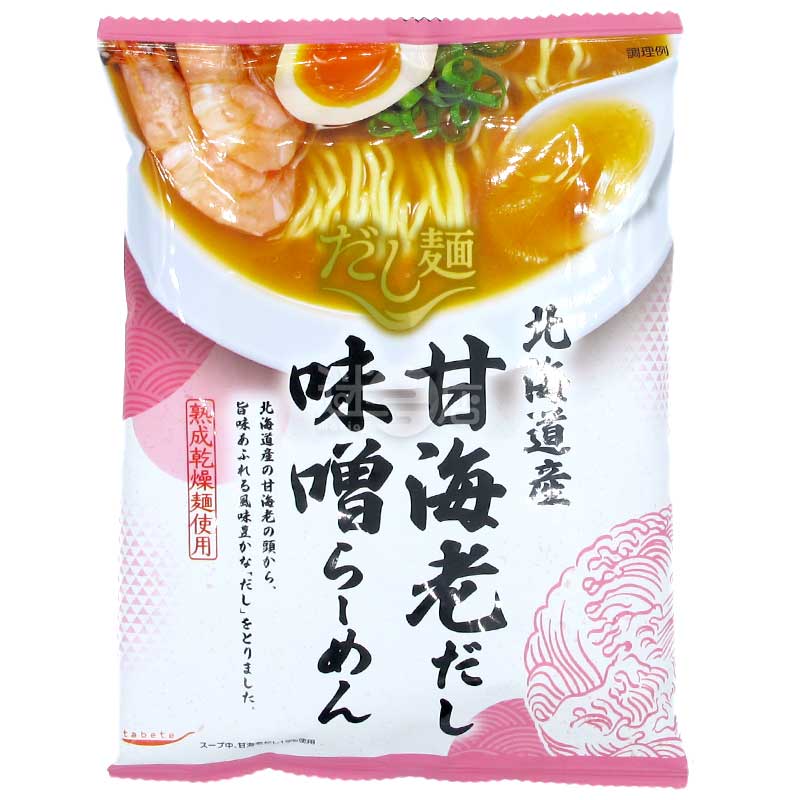 北海道甜蝦高湯味噌拉麵 袋裝