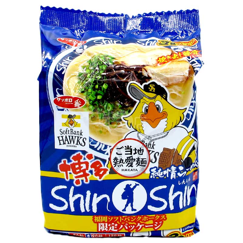 博多純情らーめんShinShin豚骨ラーメン ソフトバンクホークス期間限定