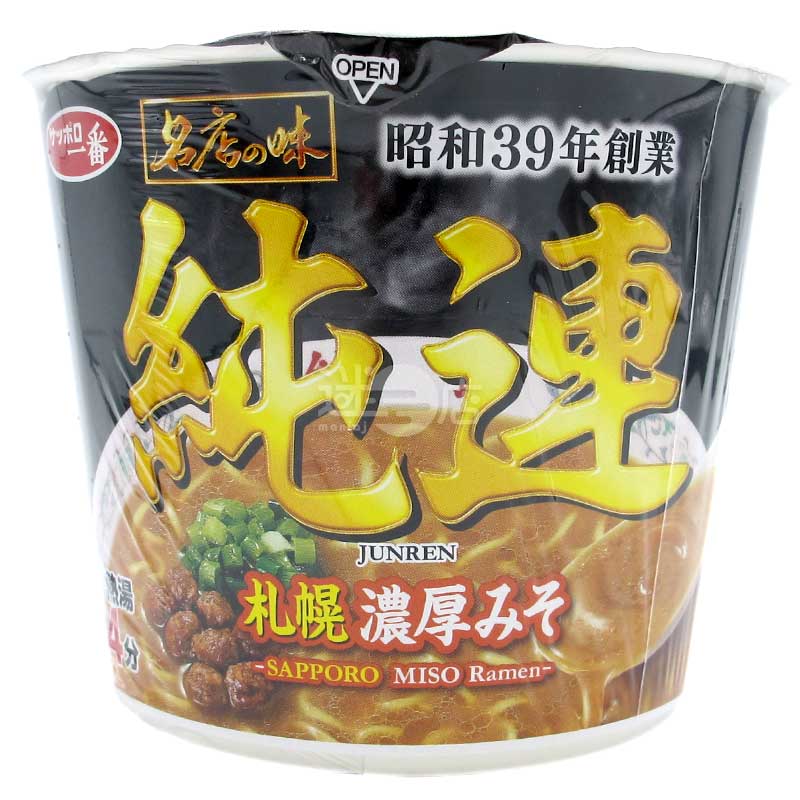 名店之味 純連札幌濃厚味噌迷你拉麵