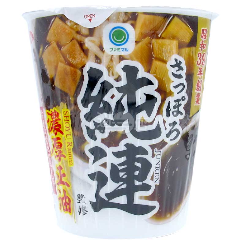 便利店限定 札幌純連監修 濃厚正油拉麵