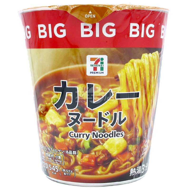 便利店限定 BIG 香料咖喱杯麵