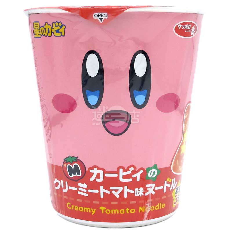 星之卡比 卡比的奶油番茄味杯麵