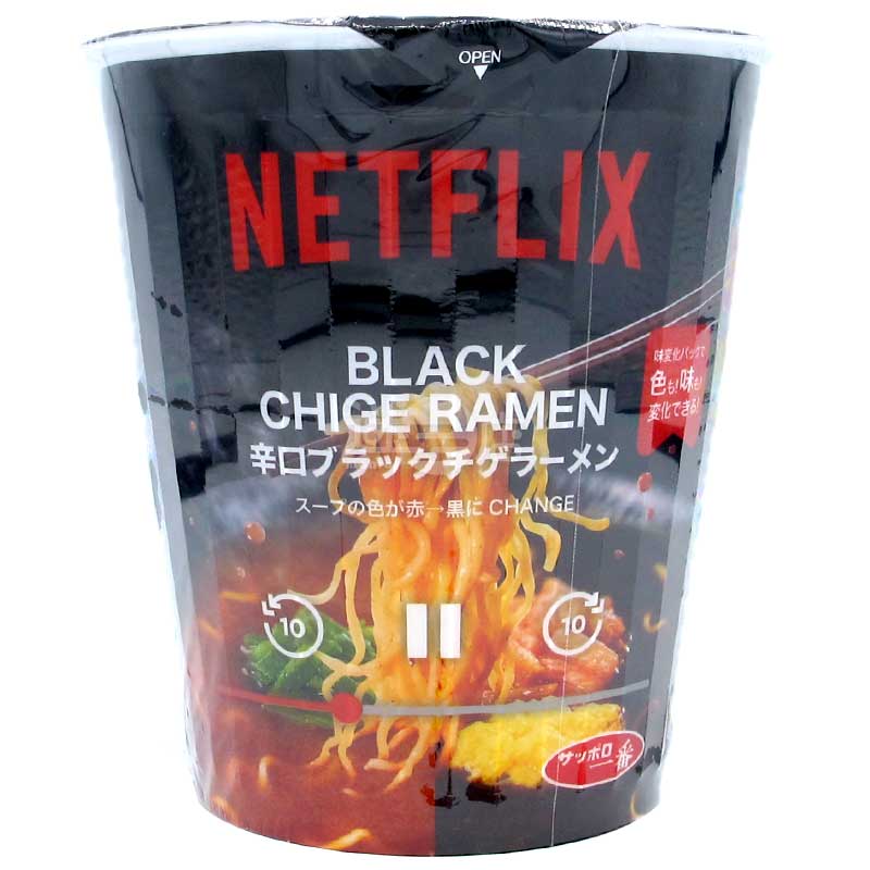 NETFLIX 紅變黑香辣韓式燉湯拉麵