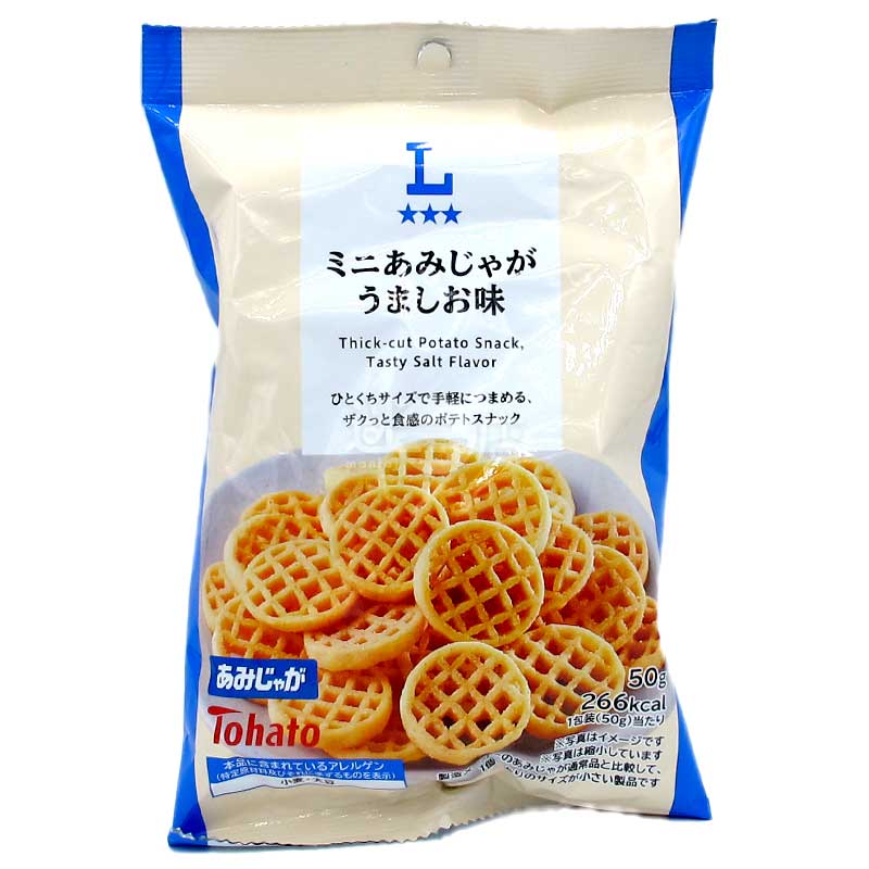 便利店限定 迷你Amijaga 香鹽味酥脆一口薯格