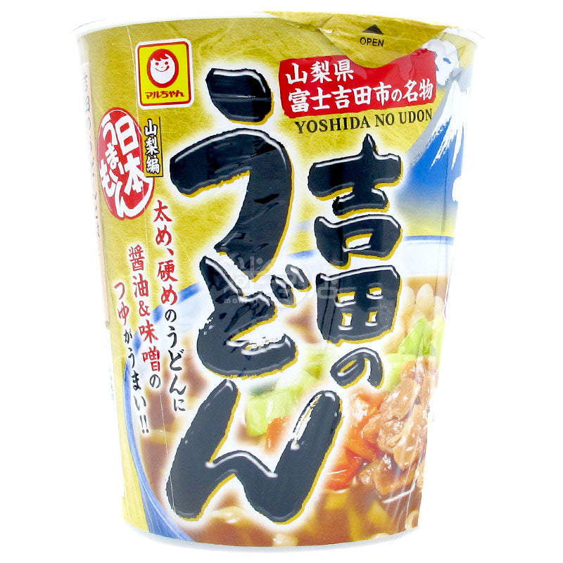 山梨縣富士吉田市名物 吉田之烏冬 醬油味噌味