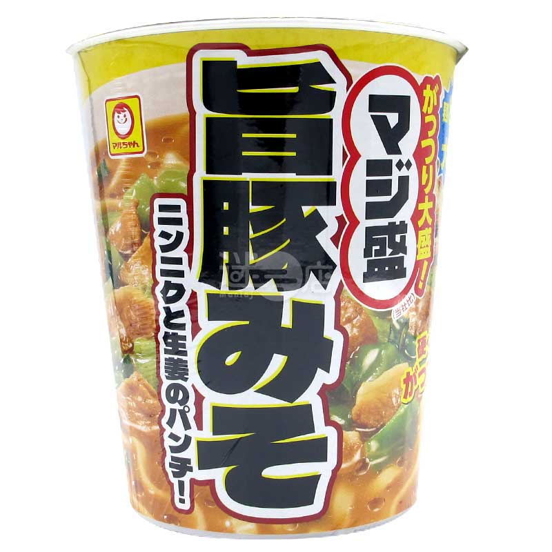 大盛生薑蒜香旨豚味噌粗麵