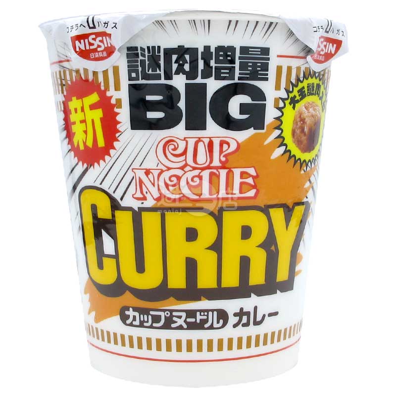 謎肉增量BIG合味道 咖喱味杯麵