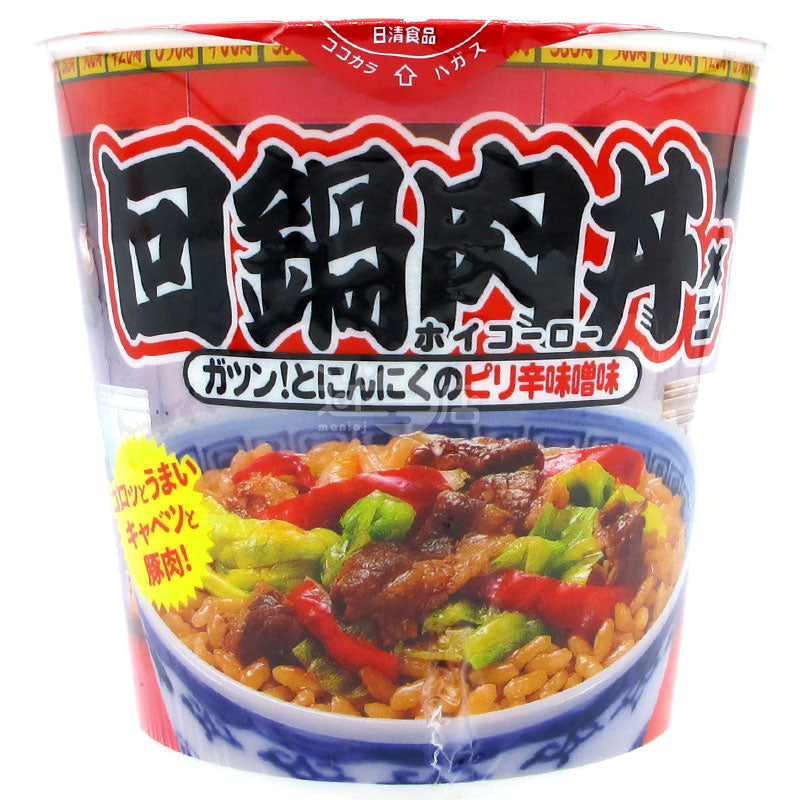 回鍋肉丼飯 蒜香辣味噌味