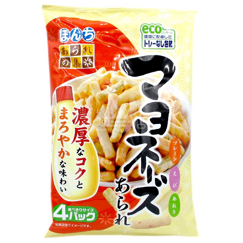 濃厚蛋黃醬味雜錦米果 蝦&海苔&原味