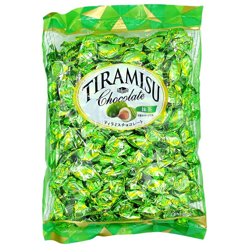 宇治抹茶提拉米蘇香脆杏仁朱古力 大包裝